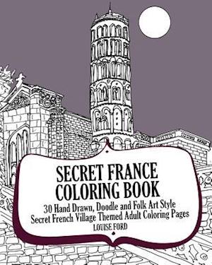 Secret France Coloring Book
