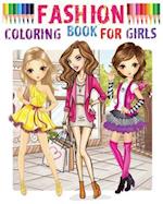 Fashion Coloring Book for girls