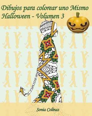 Dibujos Para Colorear Uno Mismo - Halloween - Volumen 3