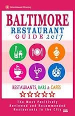 Baltimore Restaurant Guide 2017