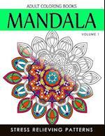 Mandala Adult Coloring Books Vol.1