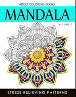 Mandala Adult Coloring Books Vol.2