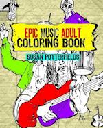Epic Music Adult Coloring Book