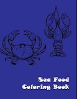 Sea Food Coloring Book