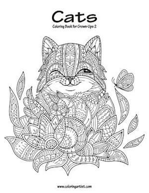 Cats Coloring Book for Grown-Ups 2