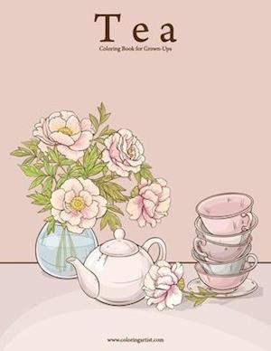 Tea Coloring Book for Grown-Ups 1