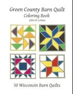 Green County Barn Quilt Coloring Book