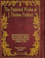 The Patented Works of J. Hutton Pulitzer - Patent Number 7,886,017