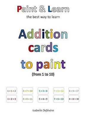 Addition Cards to Paint (from 1 to 10)