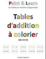 Tables D'Addition a Colorier (de 1 a 10)