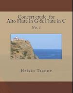 Concert Etude for Alto Flute in G and Flute in C