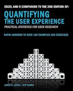 Excel and R Companion to the 2nd Edition of Quantifying the User Experience