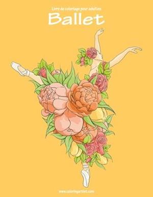 Livre de Coloriage Pour Adultes Ballet 1