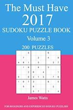 The Must Have 2017 Sudoku Puzzle Book