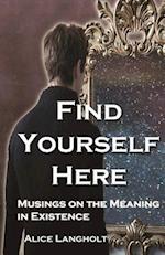 Find Yourself Here: Musings on the Meaning in Existence 
