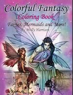 Colorful Fantasy Coloring Book: by Molly Harrison 