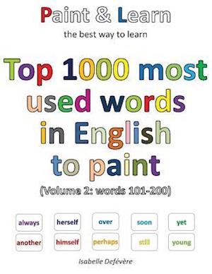 Top 1000 Most Used Words in English to Paint (Volume 2