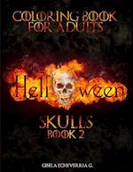 HALLOWEEN Skulls Book 2