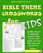 Kids Bible Theme Crossword Puzzles Volume 1