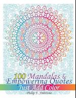 100 Mandalas and Empowering Quotes