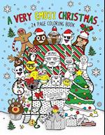 A Very Emoji Christmas Coloring Book