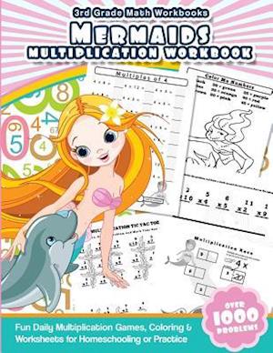 3rd Grade Math Workbooks Mermaids Multiplication Workbook