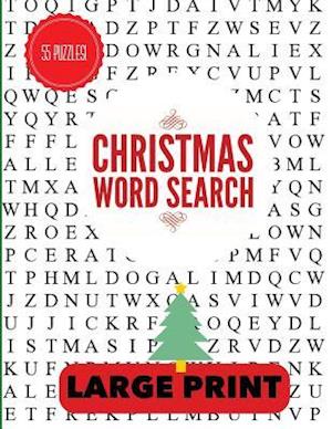 Christmas Word Search Large Print