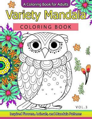 Variety Mandala Coloring Book Vol.3
