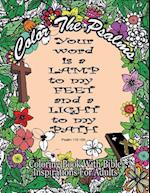Color the Psalms Coloring Book with Bible Inspirations for Adults