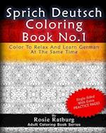 Sprich Deutsch Coloring Book No.1