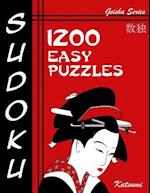 Sudoku Puzzle Book, 1,200 Easy Puzzles