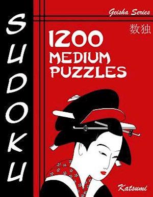 Sudoku Puzzle Book, 1,200 Medium Puzzles