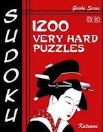 Sudoku Puzzle Book, 1,200 Very Hard Puzzles