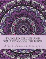 Tangled Circles and Squares Coloring Book