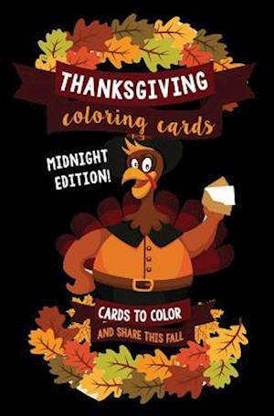 Thanksgiving Coloring Cards