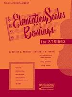 Elementary Scales and Bowings - Piano Accompaniment