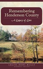 Remembering Henderson County