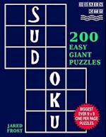 Sudoku 200 Easy Giant Puzzles