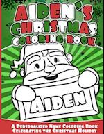 Aiden's Christmas Coloring Book