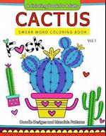 Cactus Swear Word Coloring Books Vol.1