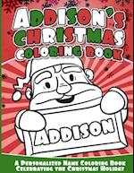 Addison's Christmas Coloring Book