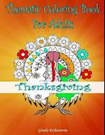 Thanksgiving Coloring Book For Adults