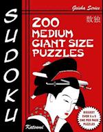 Sudoku Puzzle Book, 200 Medium Giant Size Puzzles