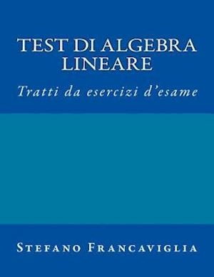 Test Di Algebra Lineare