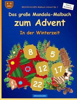 Brockhausen Malbuch Advent Bd. 1 - Das Grosse Mandala-Malbuch Zum Advent