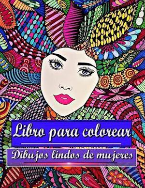 Libro Para Colorear Dibujos Lindos de Mujeres