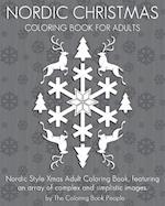 Nordic Christmas Coloring Book for Adults