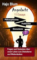 Angedacht - 11 Essays