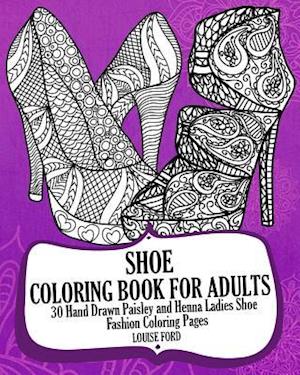 Shoe Coloring Book for Adults