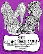 Shoe Coloring Book for Adults